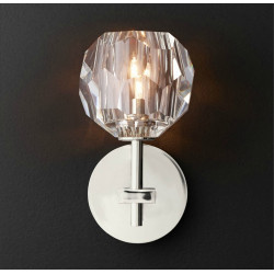 Бра RH Boule de Cristal Single Sconce Chrome