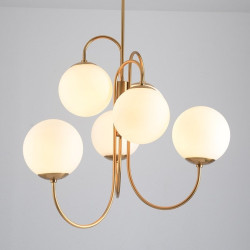 Подвесная люстра Gooseneck Pelle Chandelier