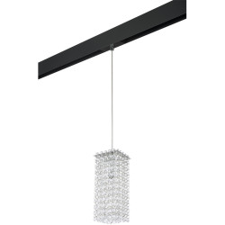 Трековый светильник однофазный 220V Lightstar Cristallo PRO795424