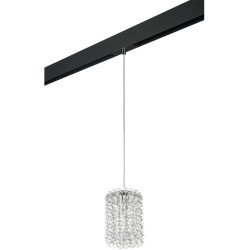 Трековый светильник однофазный 220V Lightstar Cristallo PRO795314