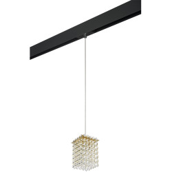 Трековый светильник однофазный 220V Lightstar Cristallo PRO795412