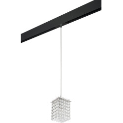 Трековый светильник однофазный 220V Lightstar Cristallo PRO795414