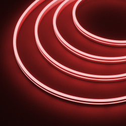 Гибкий неон ARL-MOONLIGHT-1004-SIDE 24V Red (Arlight, 6.8 Вт/м, IP65) 031012