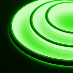 Гибкий неон ARL-MOONLIGHT-1213-TOP 24V Green (Arlight, 8 Вт/м, IP67) 031017