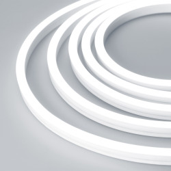 Светодиодная лента герметичная MOONLIGHT-SIDE-A140-12x17mm 24V White6000 (9.6 W/m, IP67, 2835, 5m) (Arlight, Силикон) 027941(1)
