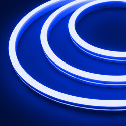 Гибкий неон ARL-MOONLIGHT-1712-SIDE 24V Blue (Arlight, 8 Вт/м, IP67) 031022