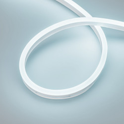 Светодиодная лента герметичная AURORA-PS-A120-16x8mm 24V White6000 (10 W/m, IP65, 2835, 5m) (Arlight, Силикон) 036685