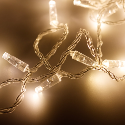 Светодиодная гирлянда ARD-STRING-CLASSIC-10000-CLEAR-100LED-STD WARM (230V, 7W) (Ardecoled, IP65) 025779