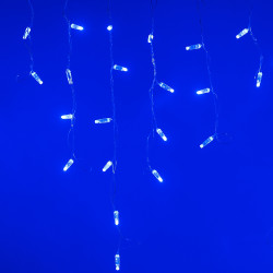 Светодиодная гирлянда ARD-EDGE-CLASSIC-2400x600-CLEAR-88LED-STD BLUE (230V, 6W) (Ardecoled, IP65) 026006