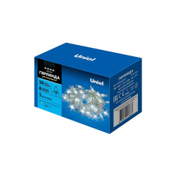Гирлянда светодиодная ULD-S0500-050/DTA WHITE IP20 SNOWFLAKES-2