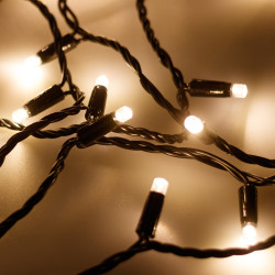 Светодиодная гирлянда ARD-STRING-PRO-10000-GREEN-100LED-FLASH WARM (230V, 7W) (Ardecoled, IP65) 025855