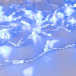 Светодиодная гирлянда ARD-STRING-CLASSIC-1000-CLEAR-100LED-PULSE Blue (230V, 7W) (Ardecoled, IP65) 031641