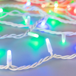 Светодиодная гирлянда ARD-STRING-PRO-10000-WHITE-100LED-MILK-LIVE RGB-DMX (24V, 10W) (Ardecoled, IP65) 031756
