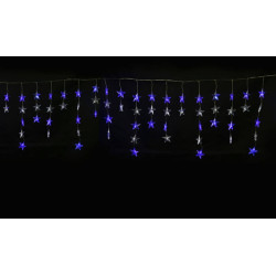 Гирлянда светодиодная ULD-E5505-196/DTK WHITE-BLUE IP20 STARS-1