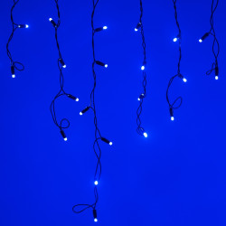 Светодиодная гирлянда ARD-EDGE-CLASSIC-2400x600-BLACK-88LED-STD BLUE (230V, 6W) (Ardecoled, IP65) 026009