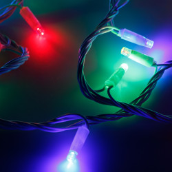 Светодиодная гирлянда ARD-STRING-PRO-10000-WHITE-100LED-LIVE RGB (230V, 7W) (Ardecoled, IP65) 025853