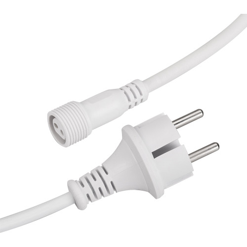 Шнур питания ARD-CLASSIC-ICEFALL-1.5M White (230V) (Ardecoled, Закрытый) 026106