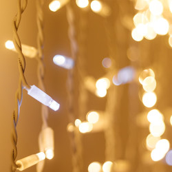 Светодиодная гирлянда ARD-CURTAIN-PRO-2000x3000-WHITE-760LED-FLASH WARM/WHITE (230V, 70W) (Ardecoled, IP65) 026062