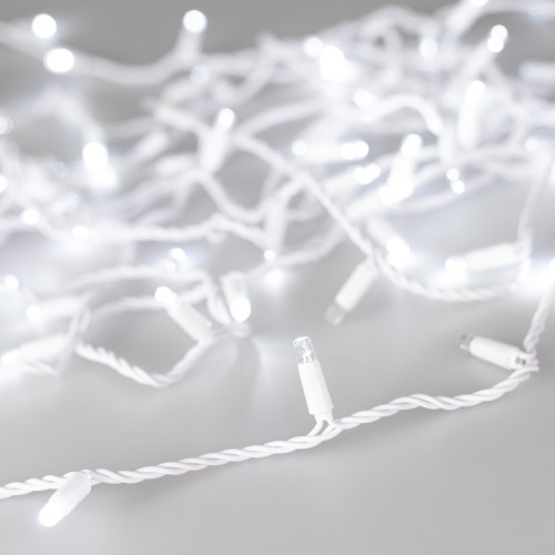Светодиодная гирлянда ARD-STRING-CLASSIC-1000-WHITE-100LED-PULSE White (230V, 7W) (Ardecoled, IP65) 031647