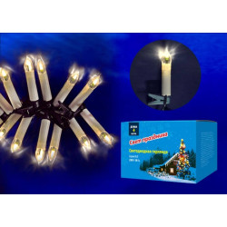 Гирлянда светодиодная ULD-S0400-020/SGA WARM WHITE IP20 CANDLES