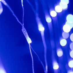 Светодиодная гирлянда ARD-NETLIGHT-HOME-1500x1500-CLEAR-150LED Blue (230V, 12W) (Ardecoled, IP20) 024672