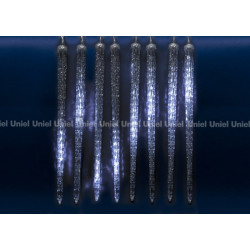 Гирлянда светодиодная ULD-E3005-300/DTK WHITE IP44 ICICLE