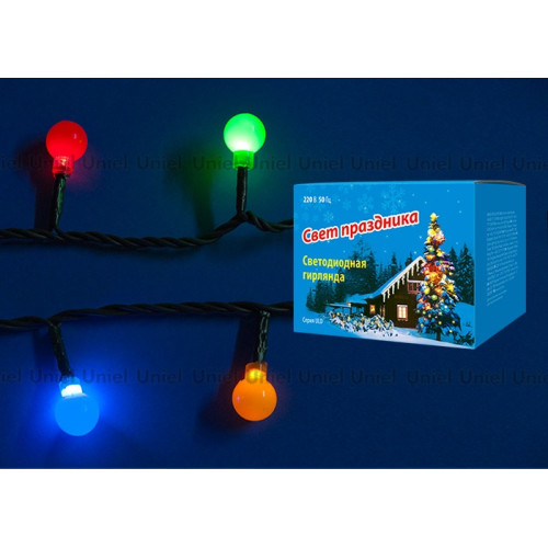 Гирлянда светодиодная ULD-S0280-020/DGA MULTI IP20 COLORBALLS