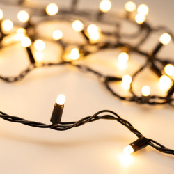Светодиодная гирлянда ARD-STRING-CLASSIC-10000-BLACK-100LED-MILK-STD Warm (230V, 7W) (Ardecoled, IP65) 028209
