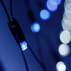 Светодиодная гирлянда ARD-NETLIGHT-CLASSIC-2000x1500-BLACK-288LED White/Blue (230V, 18W) (Ardecoled, IP65) 024689