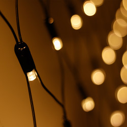 Светодиодная гирлянда ARD-NETLIGHT-CLASSIC-2500x2500-BLACK-432LED Warm (230V, 26W) (Ardecoled, IP65) 024692