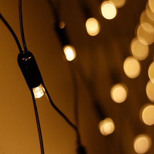 Светодиодная гирлянда ARD-NETLIGHT-CLASSIC-2500x2500-BLACK-432LED Warm (230V, 26W) (Ardecoled, IP65) 024692