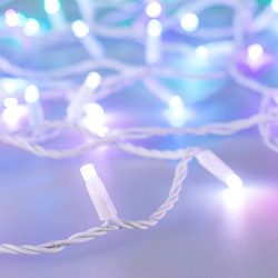 Светодиодная гирлянда ARD-STRING-CLASSIC-10000-WHITE-95LED-LIVE RGBW-DMX (24V, 10W) (Ardecoled, IP65) 031745