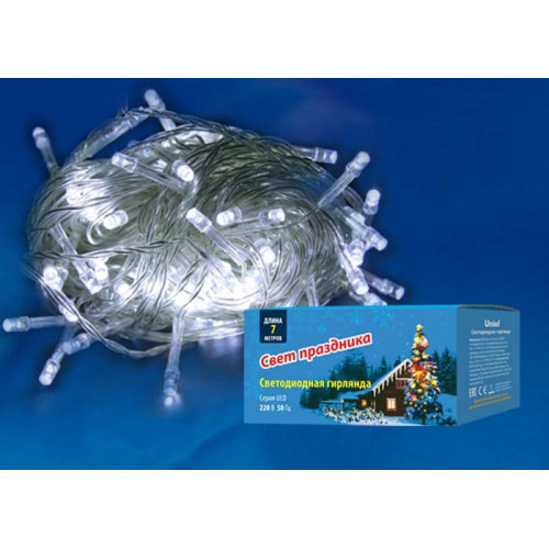 Гирлянда светодиодная ULD-S0700-060/DTA WHITE IP20