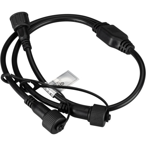 Коннектор питания ARD-CLASSIC-SYNC-RGB Black (230V, 2 ports) (Ardecoled, Закрытый) 031802