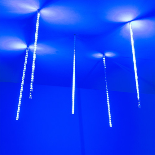 Светодиодная гирлянда ARD-ICEFALL-CLASSIC-D12-500-5PCS-CLEAR-72LED-LIVE BLUE (230V, 6W) (Ardecoled, IP65) 026047