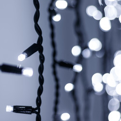 Светодиодная гирлянда ARD-CURTAIN-PRO-2000x3000-BLACK-760LED-FLASH WHITE/WHITE (230V, 70W) (Ardecoled, IP65) 026057