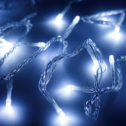 Светодиодная гирлянда ARD-STRING-HOME-5000-CLEAR-50LED-STD WHITE (230V, 3.5W) (Ardecoled, IP20) 025751