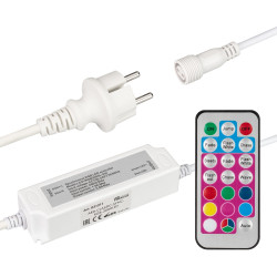 Контроллер ARD-CLASSIC-SYNC-RGB-3000LED White (230V, 250W, RF ПДУ) (Ardecoled, Закрытый) 031211