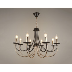 Подвесная люстра PL1N PP5525-8 CF+GD 000030011