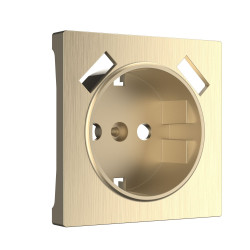 Накладка для розетки USB (шампань рифленый) W1179510 (a051422)