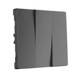 Набор клавиш для выключателя трехклавишного (графит рифленый) W1139004 (a050742)