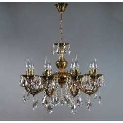 Подвесная люстра Ambiente Aria 8818/8 PB New Leaf