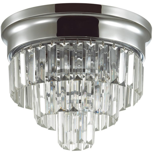 Люстра потолочная Zaha 5258/3C хром E14 3*40W