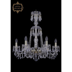 Хрустальная подвесная люстра 11.23.6.220.XL-70.Gd.Dr