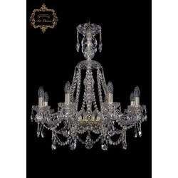Хрустальная подвесная люстра 11.25.8.220.XL-74.Gd.Sp