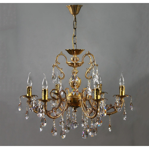 Подвесная люстра Ambiente Alicante 8888/6 AB New Leaf