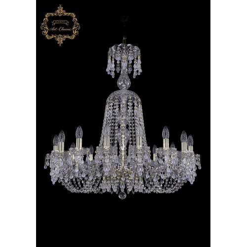 Хрустальная подвесная люстра 11.24.16.300.XL-86.Gd.V0300