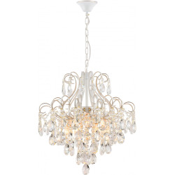 Люстра подвесная Queen 1137/6S E27*60W White/Gold