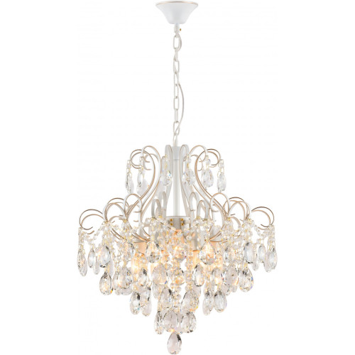 Люстра подвесная Queen 1137/6S E27*60W White/Gold