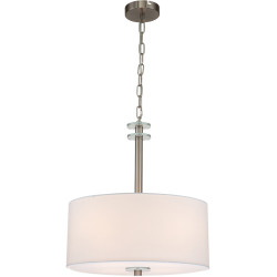 Подвесная люстра Novella 641/4PL E27*60W Satin nickel